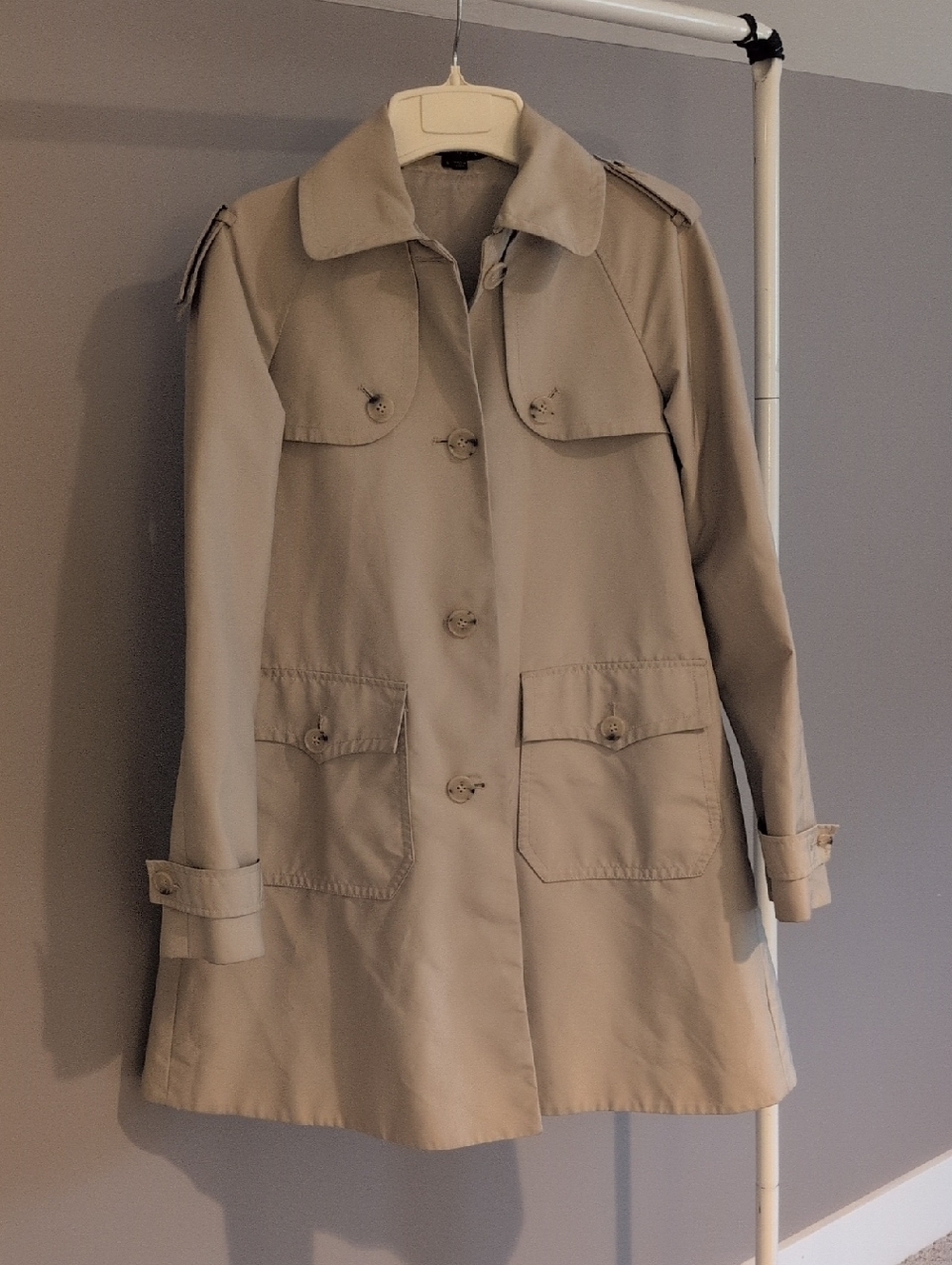 Theory Edina Trench Coat Small